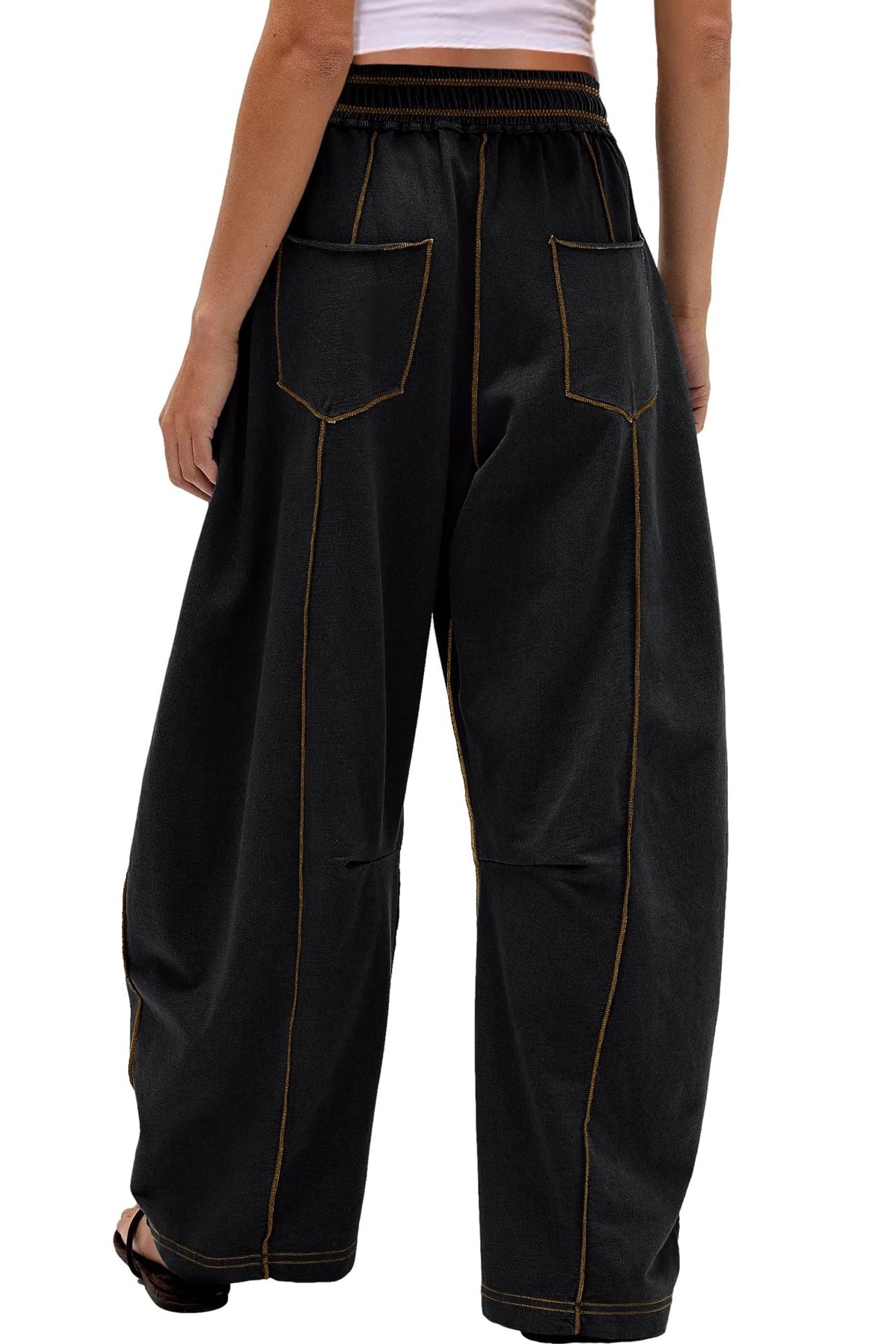 Baggy Barrel Pants