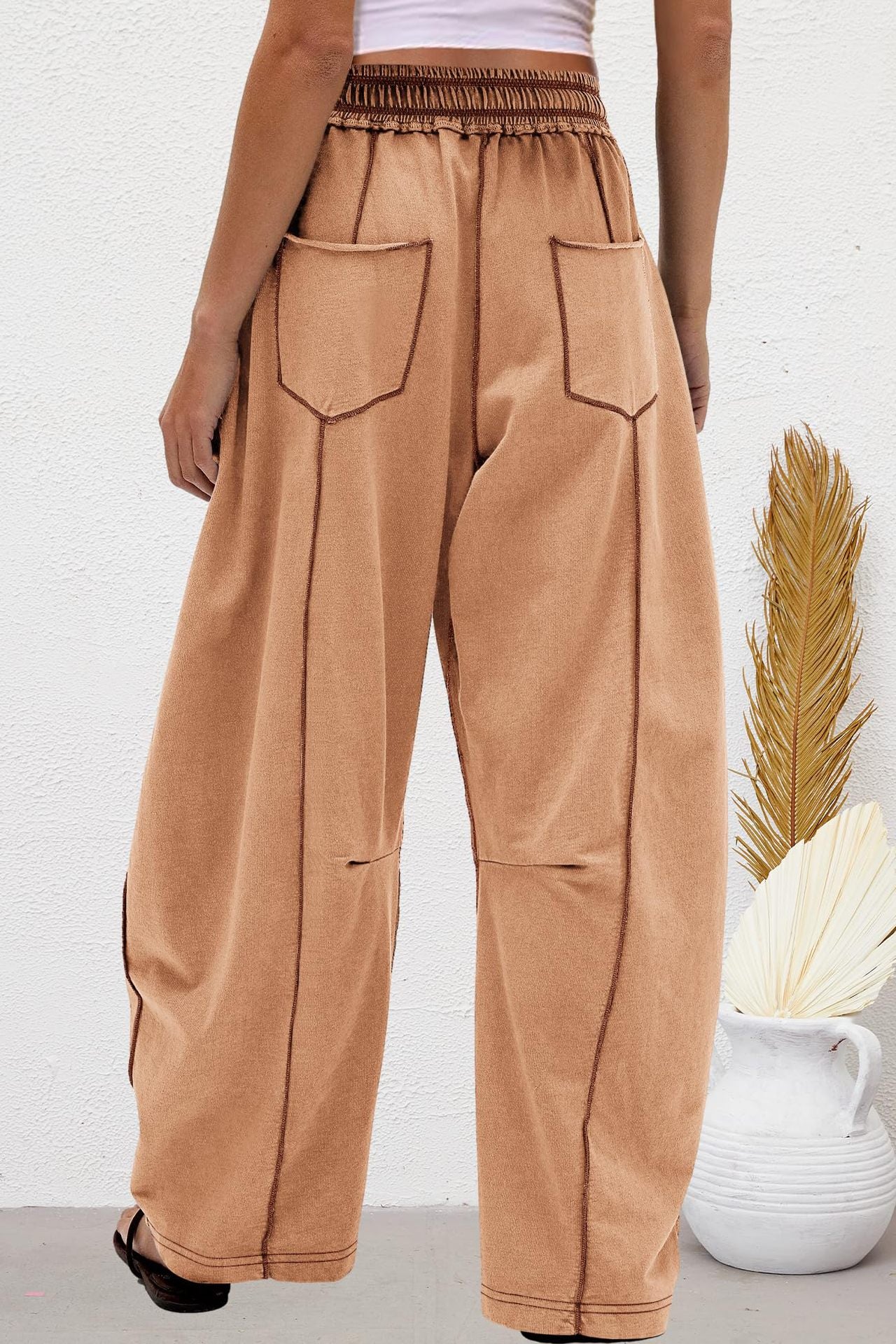 Baggy Barrel Pants