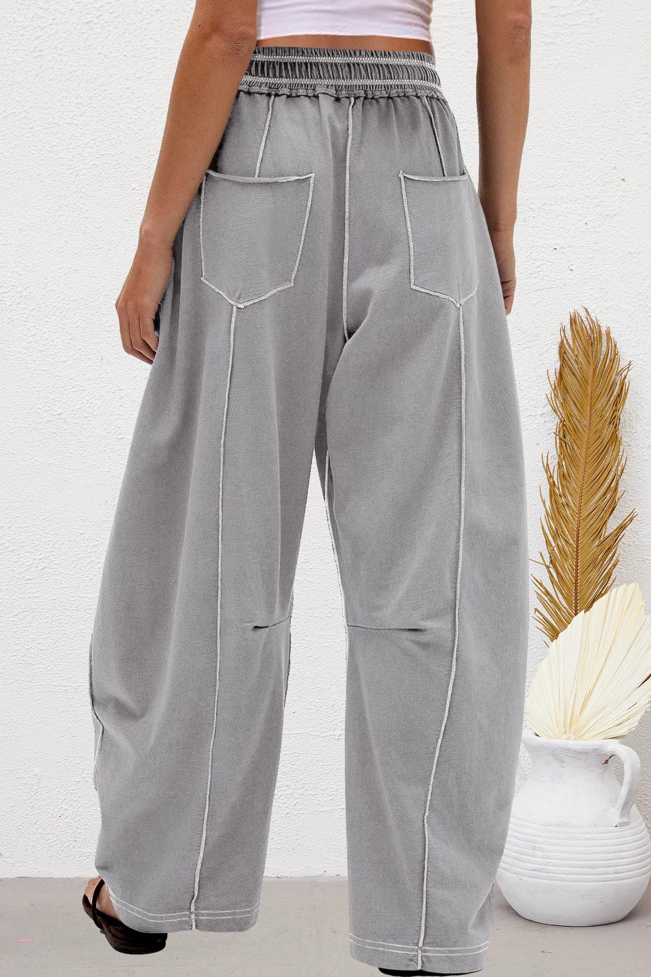 Baggy Barrel Pants