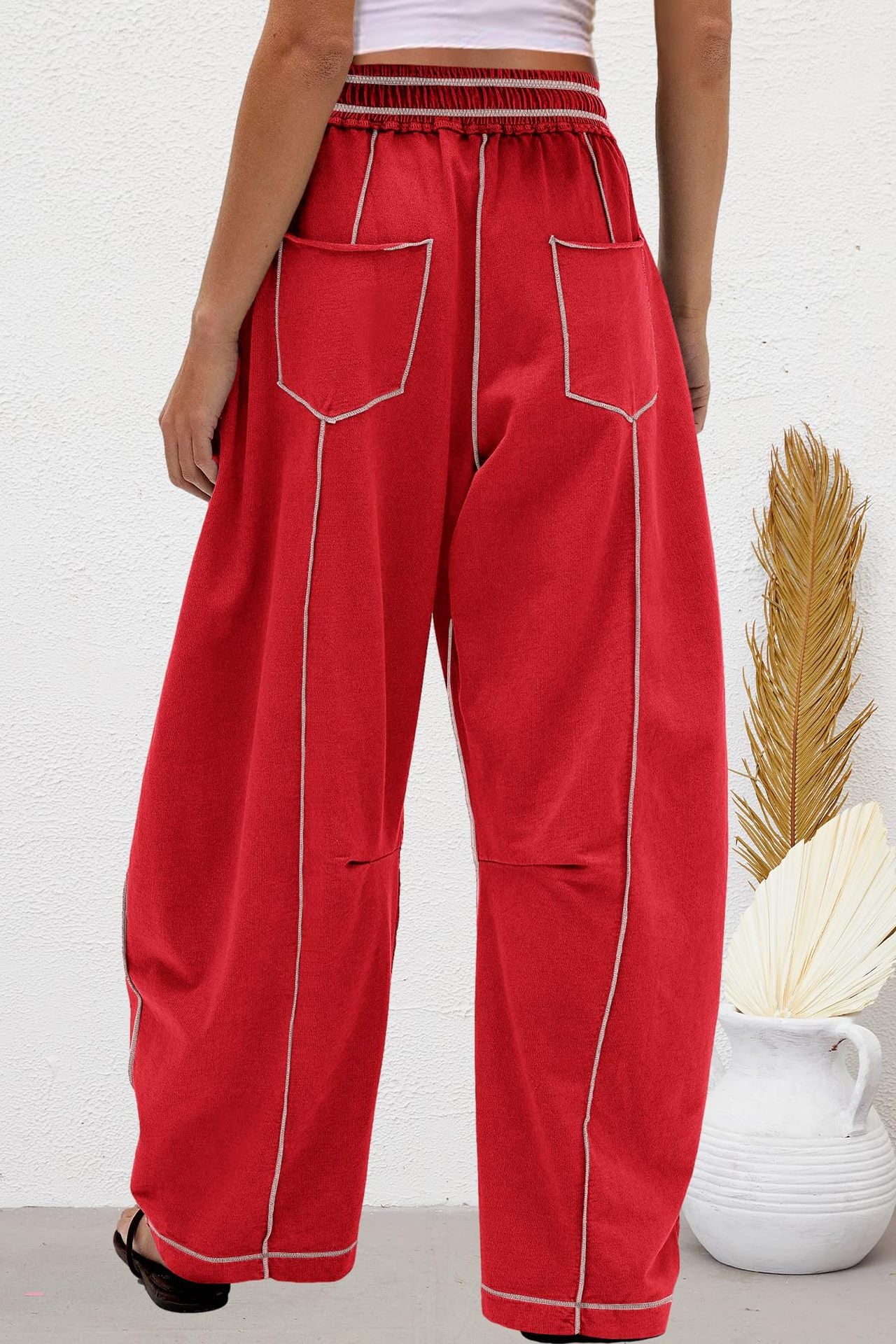 Baggy Barrel Pants