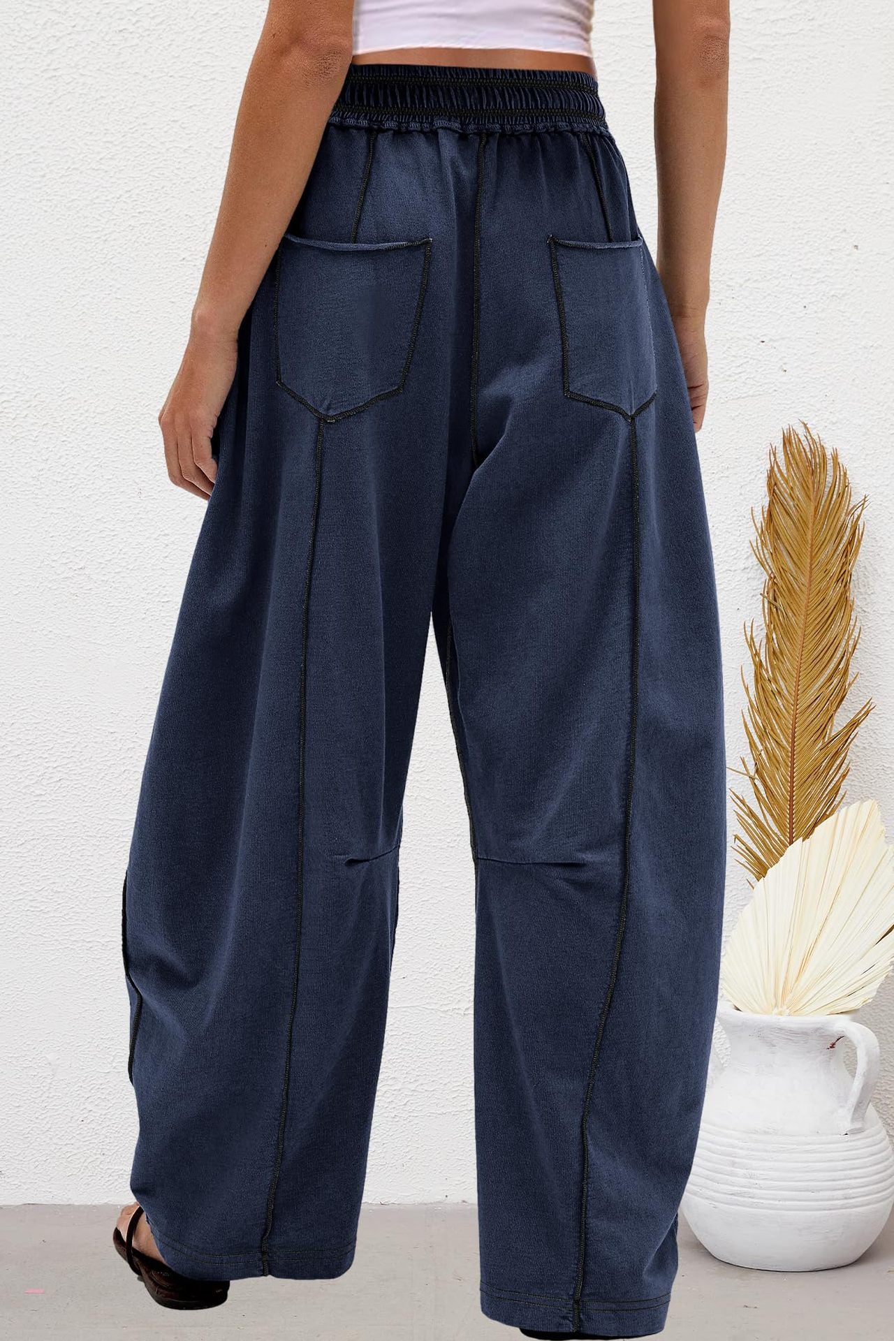 Baggy Barrel Pants