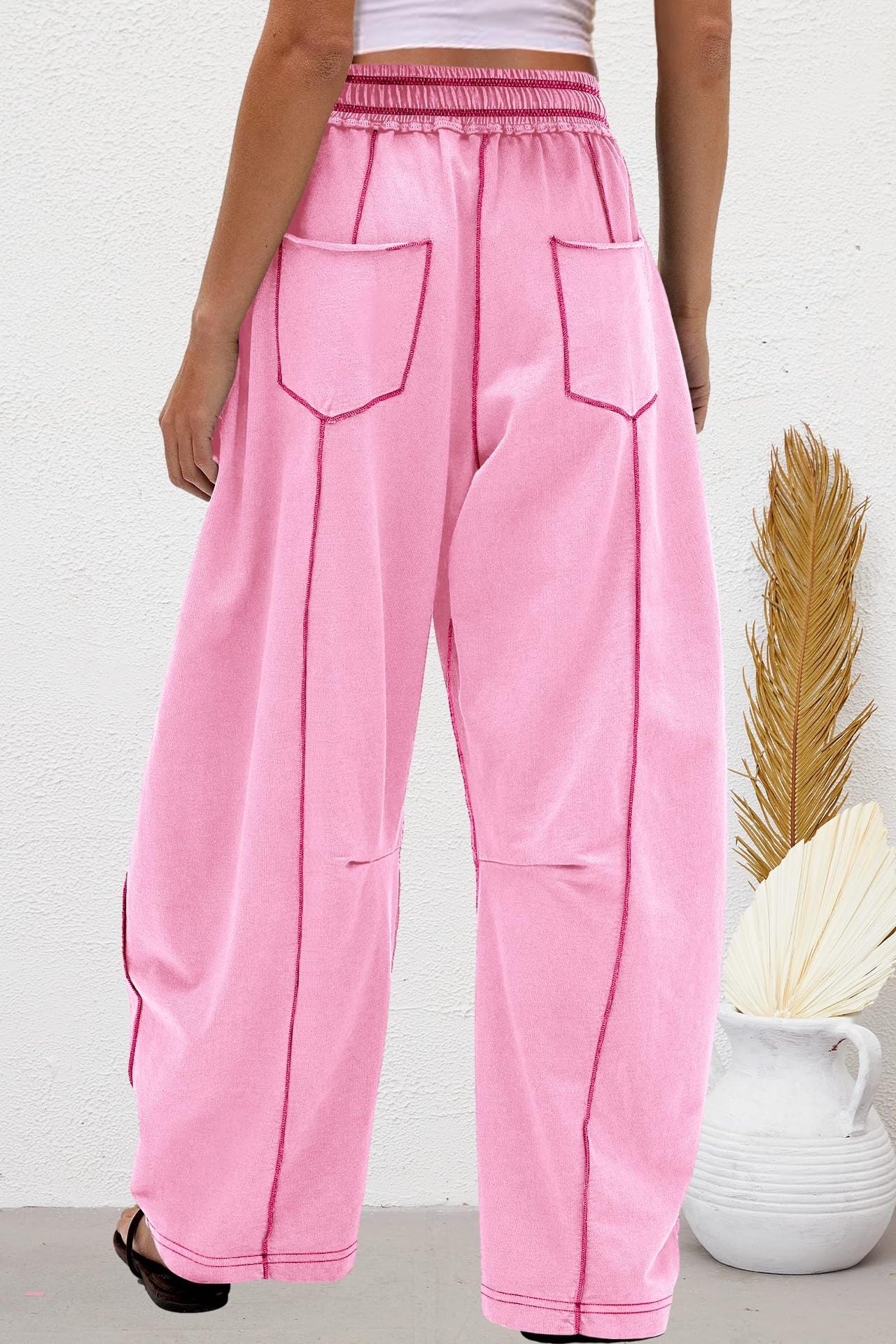 Baggy Barrel Pants