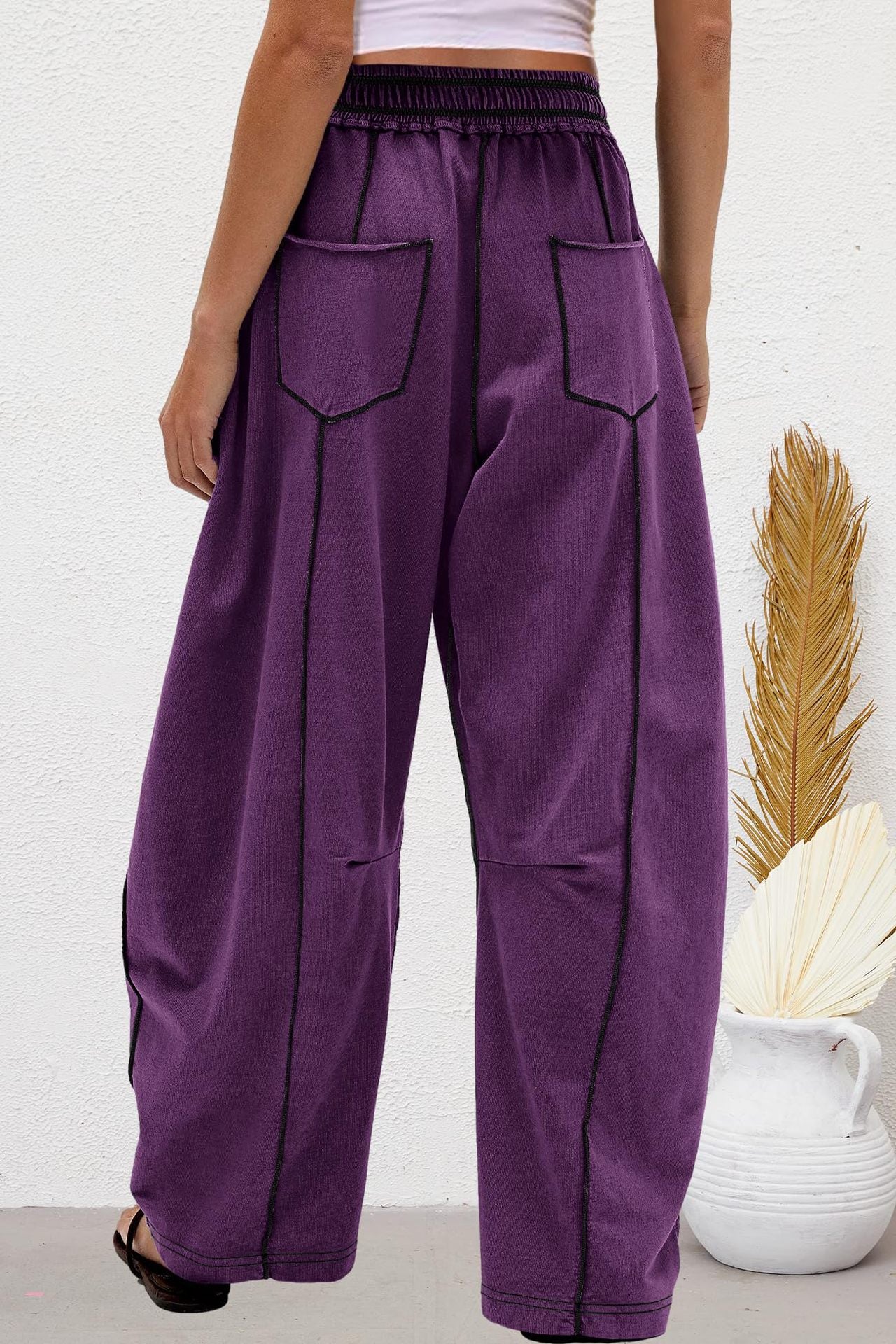 Baggy Barrel Pants