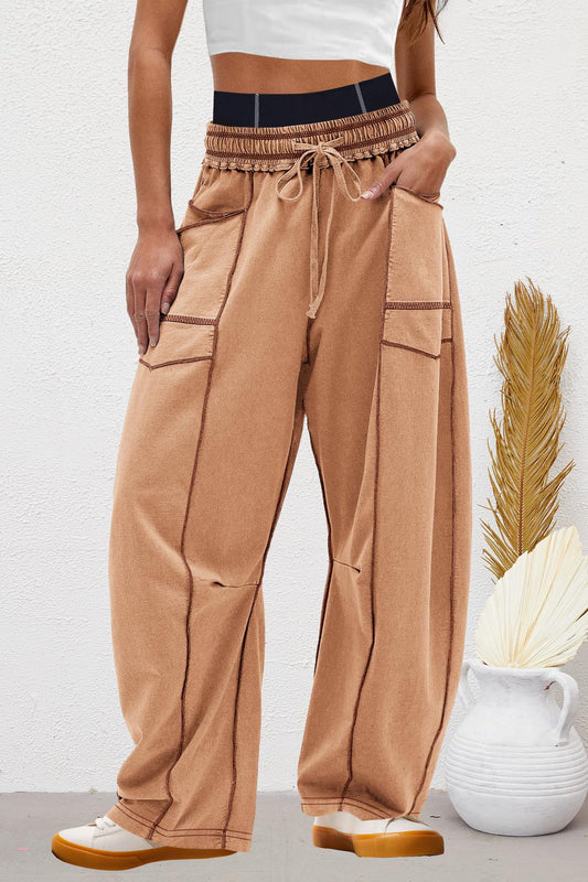 Baggy Barrel Pants