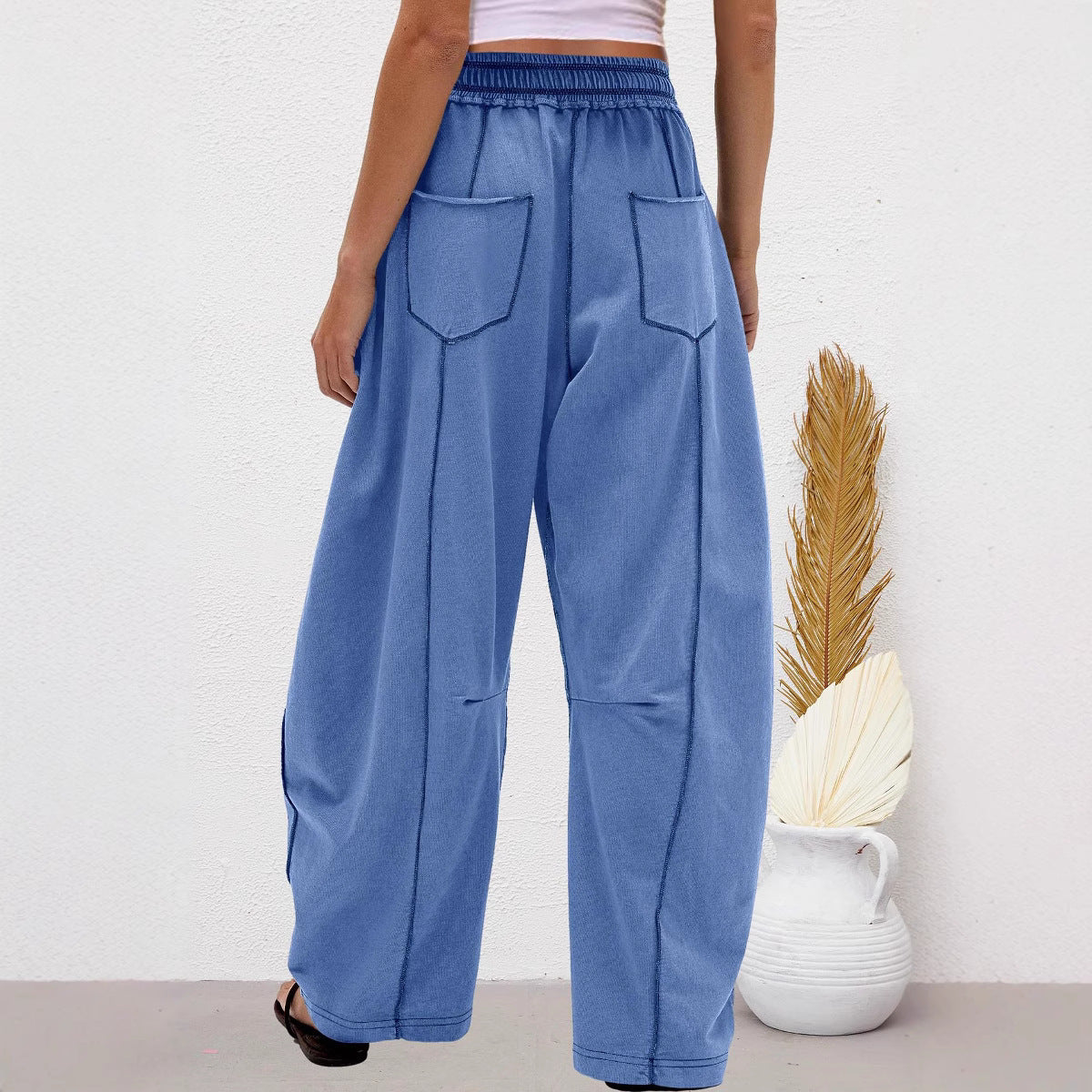 Baggy Barrel Pants