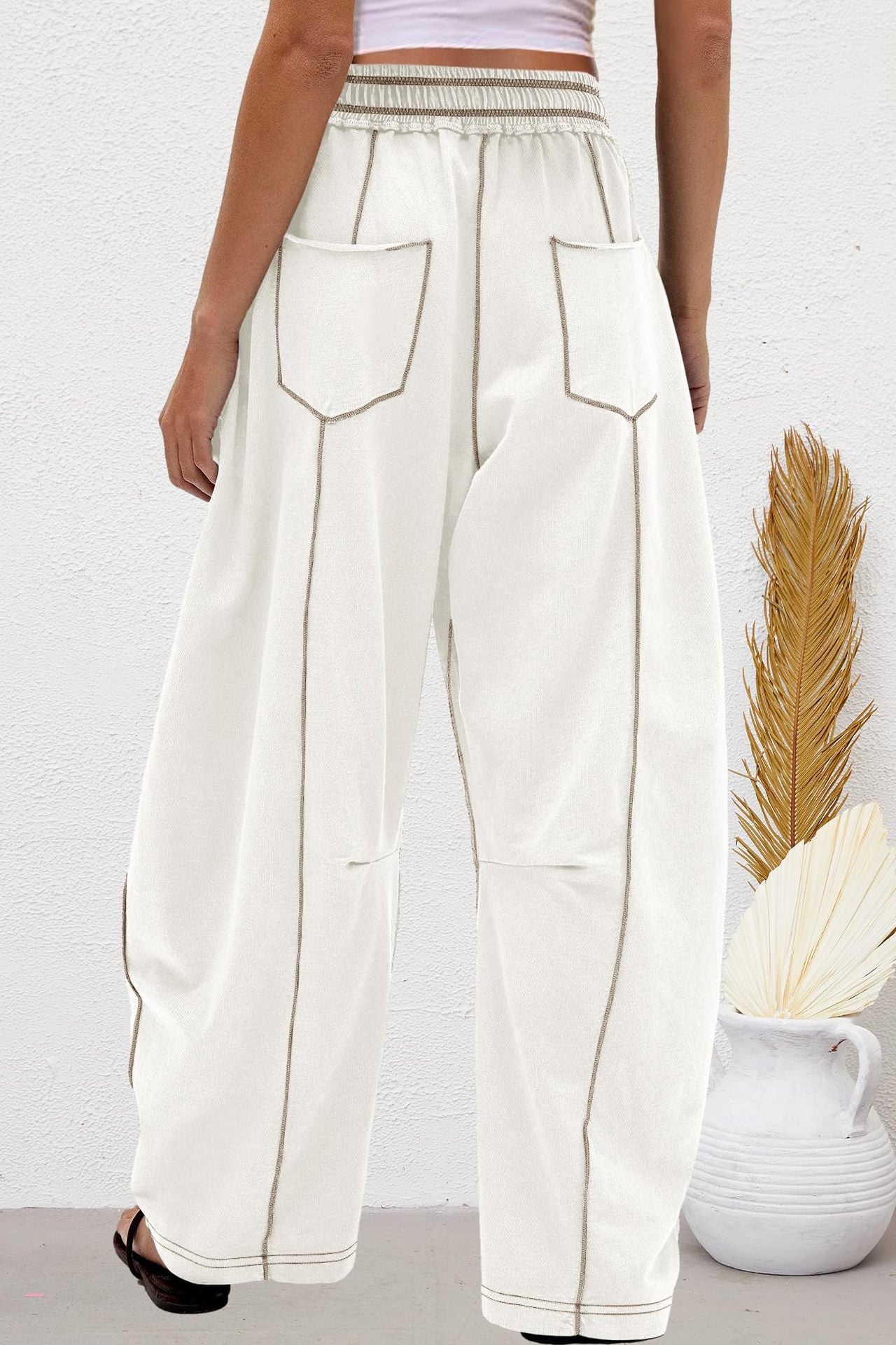 Baggy Barrel Pants